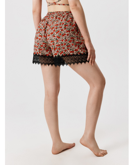 Шорты жен. Litina леопардовый принт