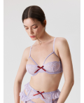 Бюстгальтер с мягкой чашкой жен. Raya лавандовый
