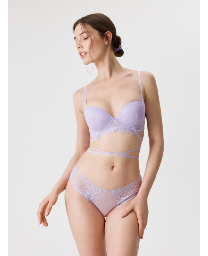 Трусы боксер жен Riri лавандовый