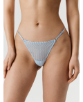 Трусы стринг жен Leptalina голубой