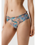Трусы боксер жен Nimfalis синий принт