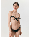 Бюстгальтер с мягкой чашкой жен. Orbifer черный