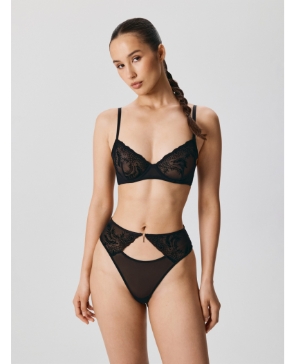 Бюстгальтер T-Shirt Demi жен. Pina черный