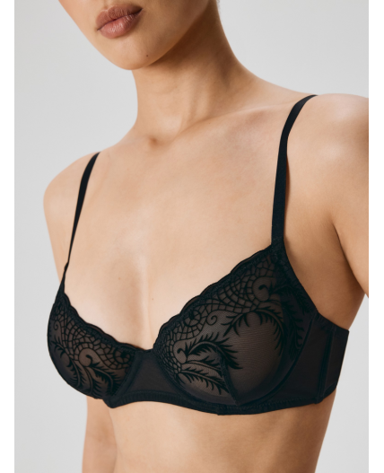 Бюстгальтер T-Shirt Demi жен. Pina черный