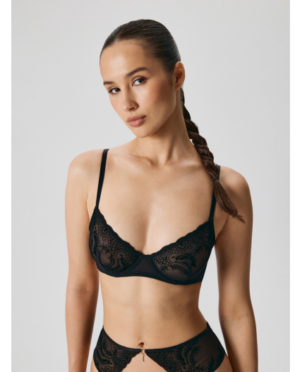 Бюстгальтер T-Shirt Demi жен. Pina черный