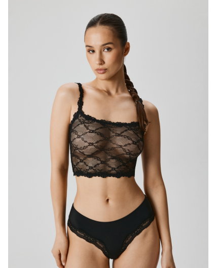 Топ Bralette жен. Fiw черный