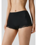 Трусы боксер жен Abana черный