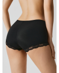 Трусы боксер жен Abana черный