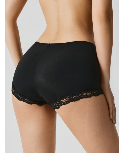 Трусы боксер жен Abana черный