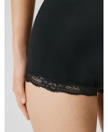 Трусы боксер жен Abana черный
