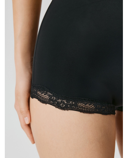 Трусы боксер жен Abana черный