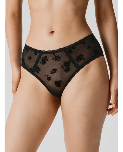 Трусы боксер жен Ammitcy черный