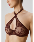 Бюстгальтер с мягкой чашкой жен. Claretta бордовый