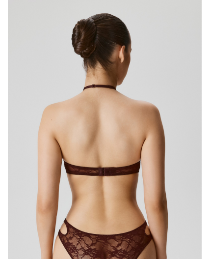 Бюстгальтер с мягкой чашкой жен. Claretta бордовый