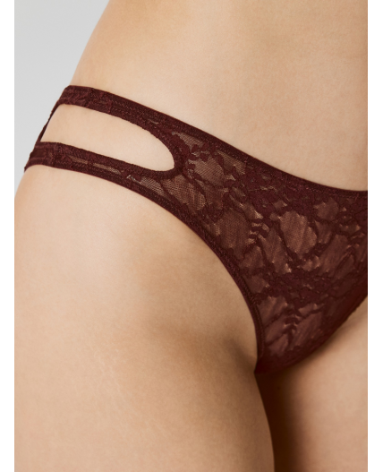 Трусы жен Claretta бордовый