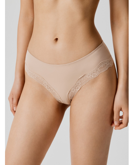 Трусы боксер жен Crina бежевый