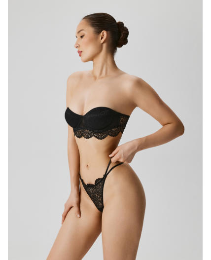 Бюстгальтер с мягкой чашкой жен. Gaba черный