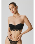 Бюстгальтер с мягкой чашкой жен. Gaba черный
