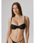 Бюстгальтер с мягкой чашкой жен. Jay черный