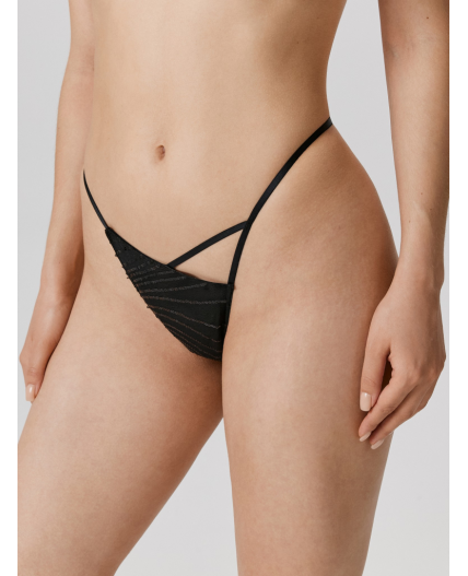 Трусы стринг жен Jay черный
