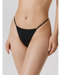Трусы стринг в наборе с поясом для чулок Jemmy черный