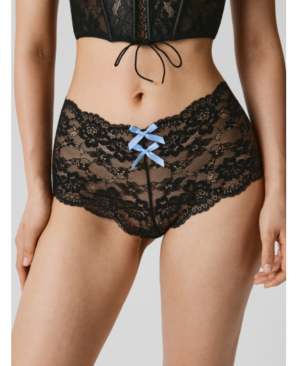 Трусы боксер жен Luizianna черный