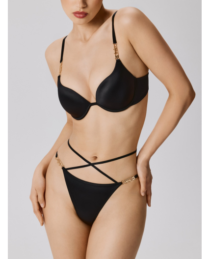 Трусы стринги-бразилиано жен. Malinela черный