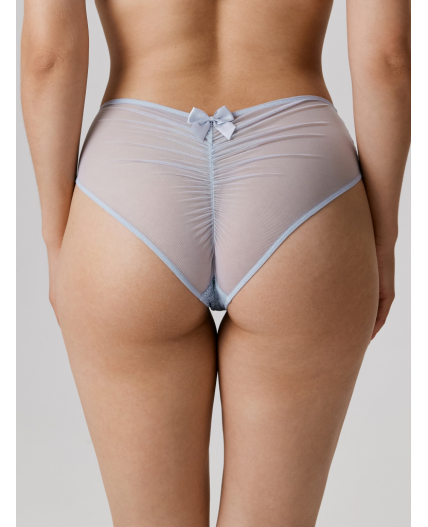 Трусы жен. с высокой талией Parketta голубой