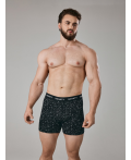 Трусы удлиненные боксер муж в наборе из 3 шт Roberto серый принт