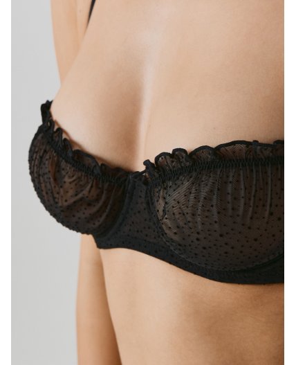 Бюстгальтер с мягкой чашкой жен. Rufala черный