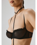 Бюстгальтер с мягкой чашкой жен. Rufala черный