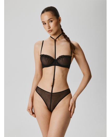 Бюстгальтер с мягкой чашкой жен. Rufala черный