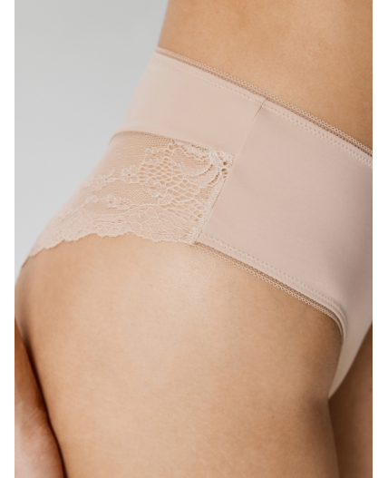 Трусы жен. с высокой талией Salami бежевый