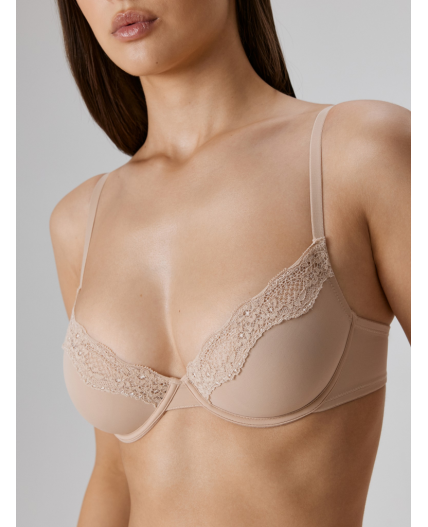 Бюстгальтер с мягкой чашкой жен. Ashanti бежевый
