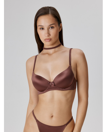 Бюстгальтер T-Shirt жен. Davinia коричневый