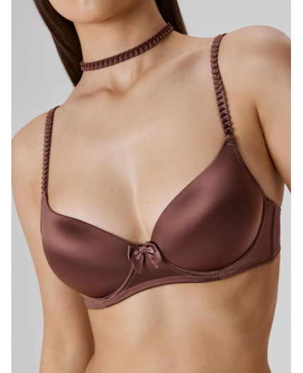Бюстгальтер T-Shirt жен. Davinia коричневый