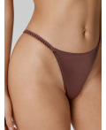 Трусы стринг жен Davinia коричневый