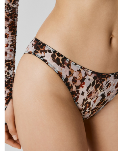 Трусы жен Peggy бежевый принт