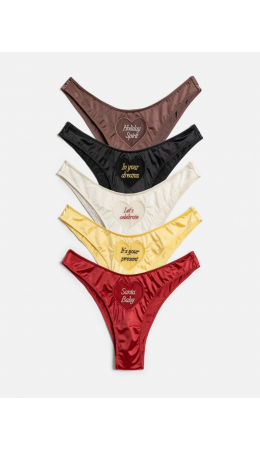 Трусы женские в наборе из 5 шт. Susan разноцветный