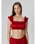 Топ Bralette жен. Dollybell красный