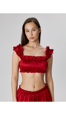 Топ Bralette жен. Dollybell красный