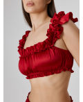 Топ Bralette жен. Dollybell красный