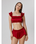 Топ Bralette жен. Dollybell красный