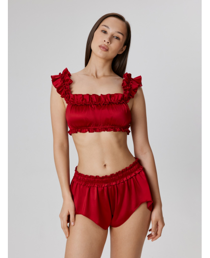 Топ Bralette жен. Dollybell красный