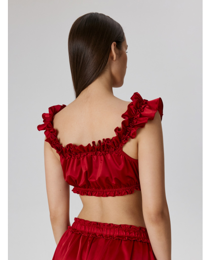 Топ Bralette жен. Dollybell красный
