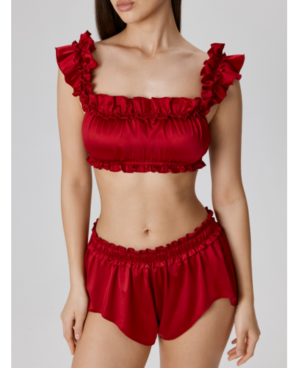 Шорты жен. Dollybell красный