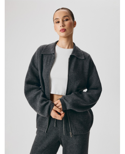 Куртка жен. Kaleb темно-серый