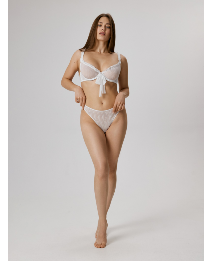 Бюстгальтер с мягкой чашкой жен. Wajera белый