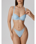 Трусы стринг жен Lucien голубой