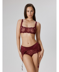 Бюстгальтер Bralette жен. Sauvi бордовый